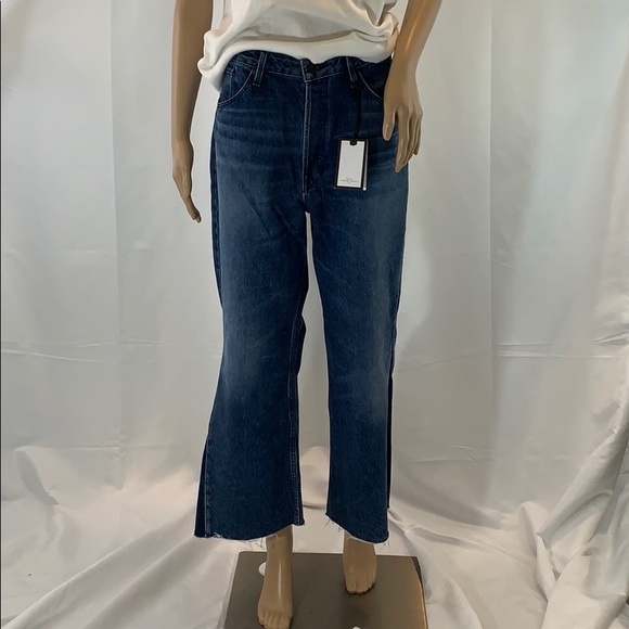 3X1 Denim - NWT 3X1, Higher Ground Elvia Cropped Flare Jeans Size 32